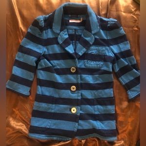 Striped Y2K Juicy Couture blazer